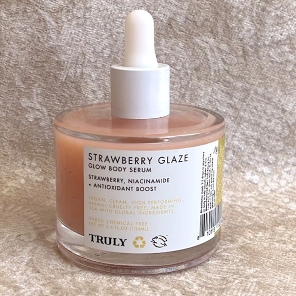 Brand New Truly Strawberry Glaze Glow Body Serum Vegan Clean Antioxidant Boost - Picture 11 of 11